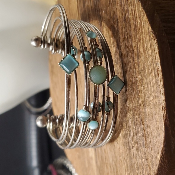 B3233 navajo moonstone goddess‎ bracelet - Picture 1 of 2